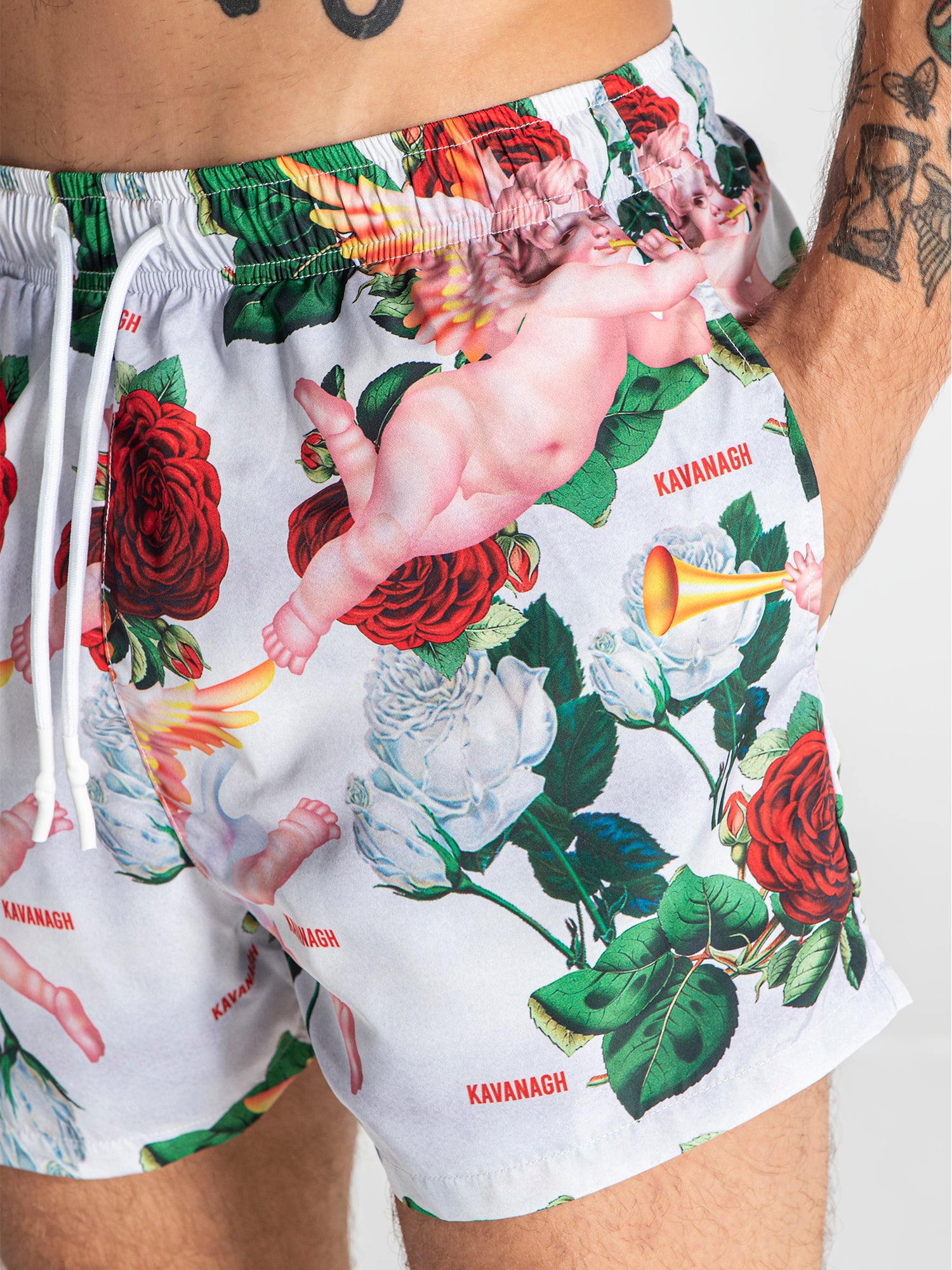 Multicolor Angelical Swimshorts