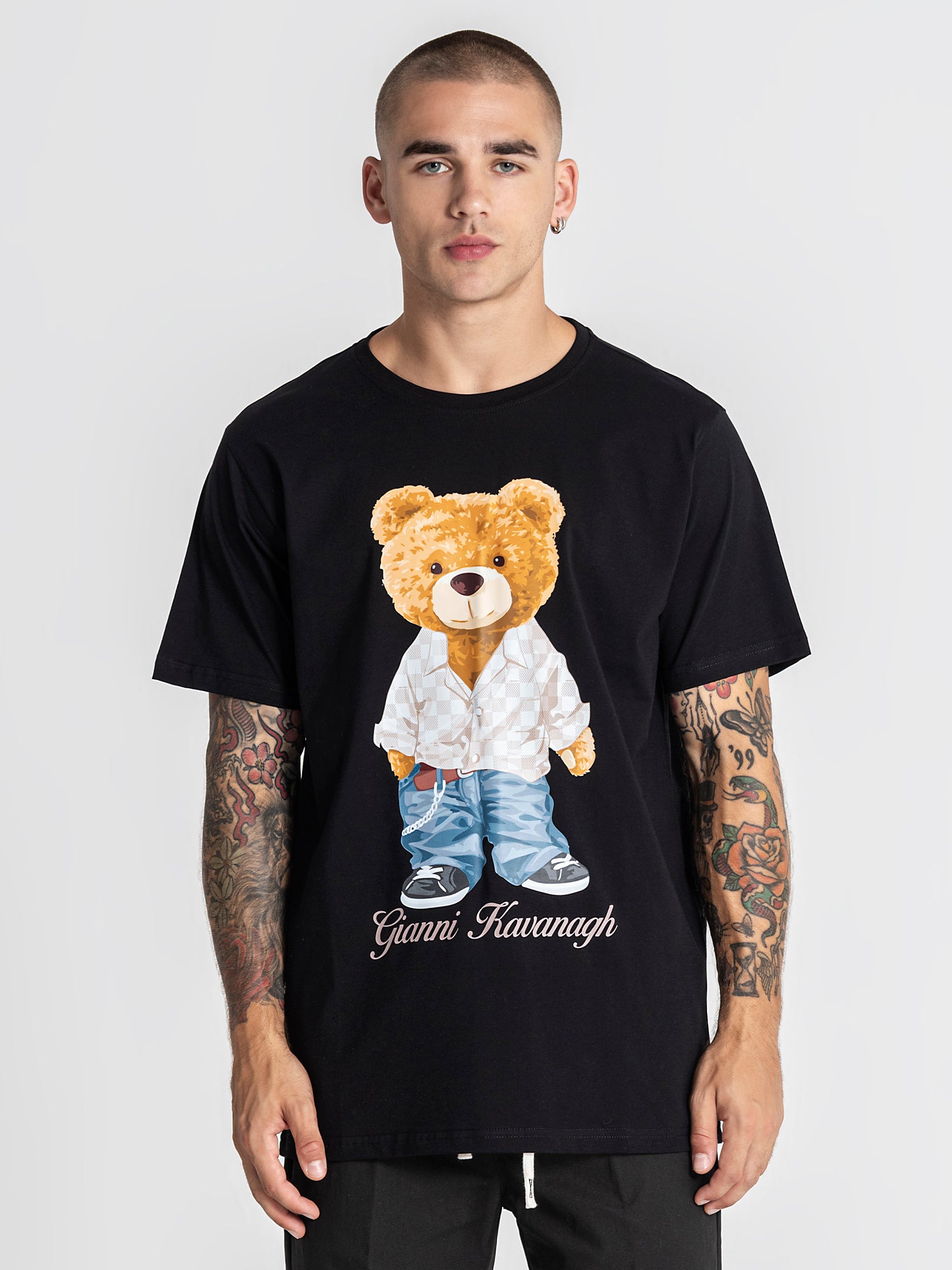 Black Piazza Tee