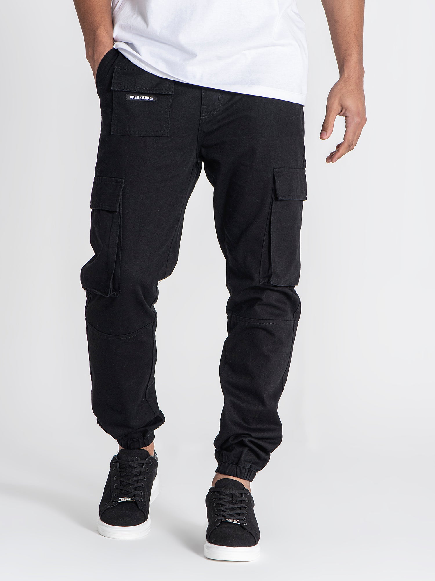 Black Utility Joggers