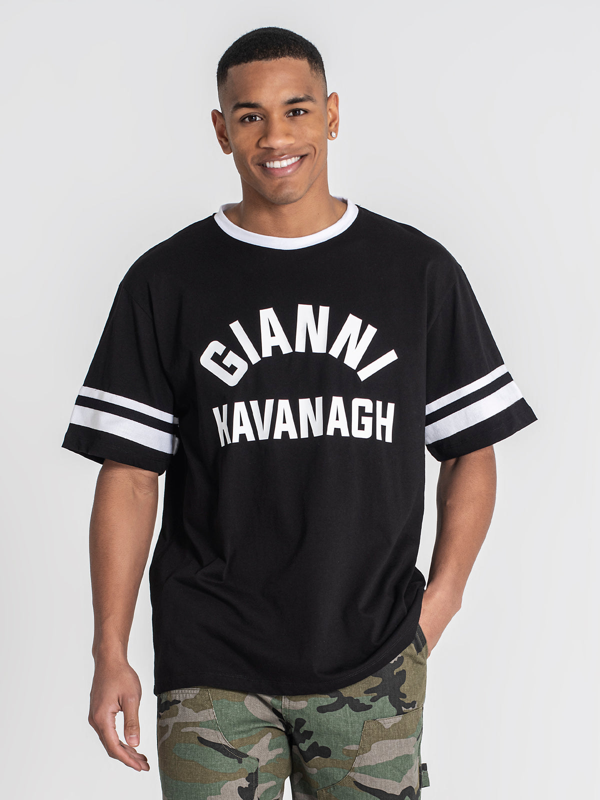t-shirts / Black Crew Oversized Tee