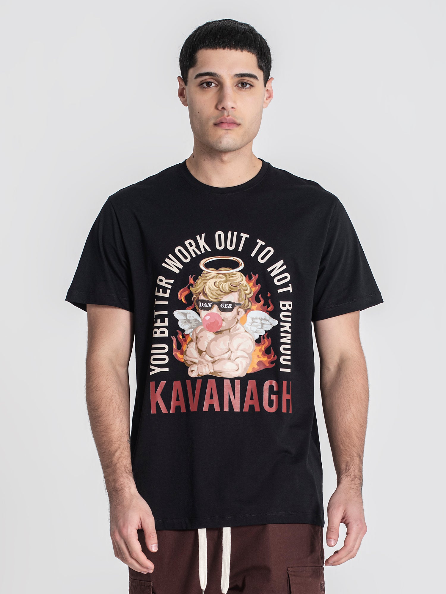 Black Work Out Tee