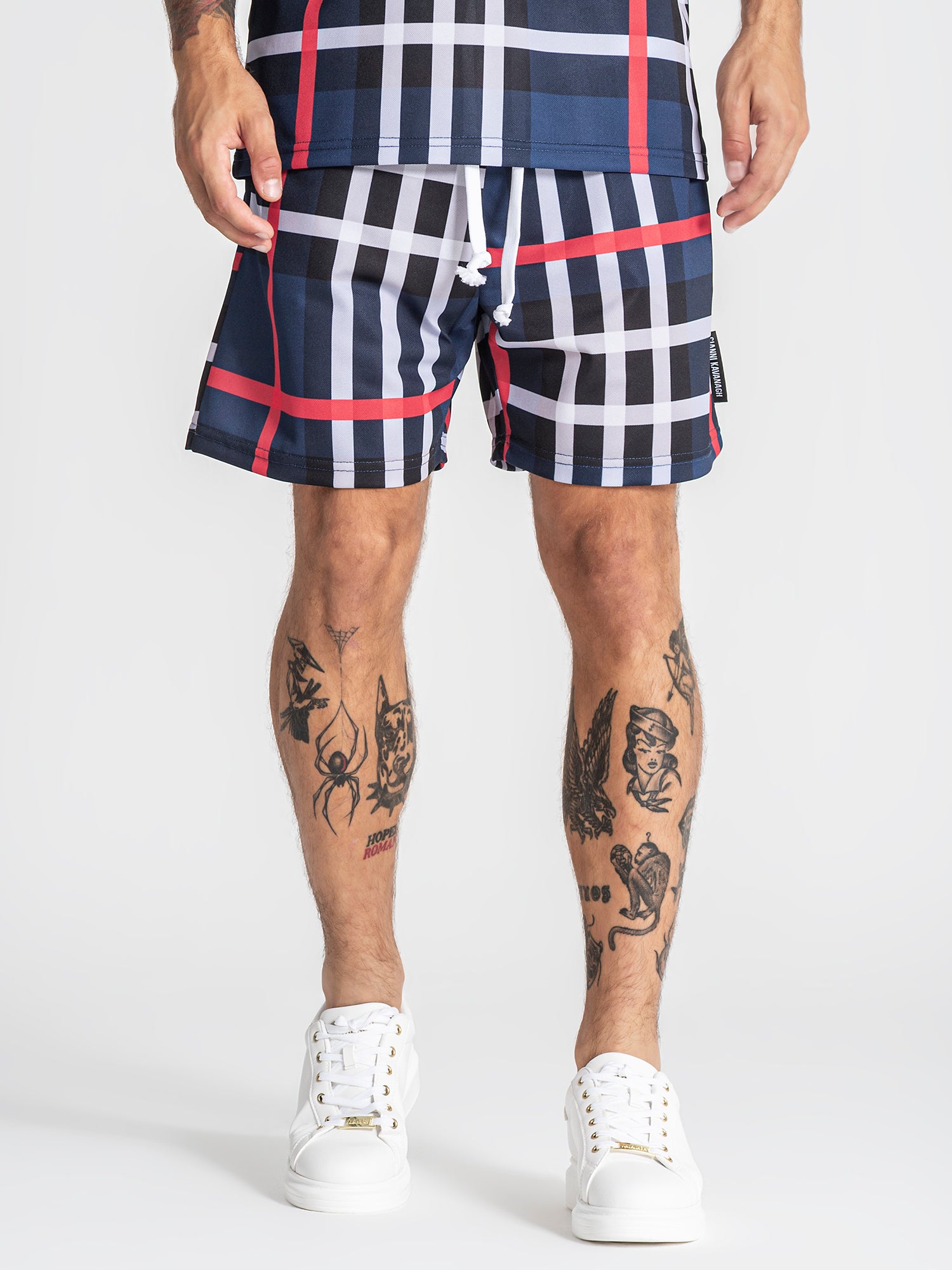 Blue British Shorts