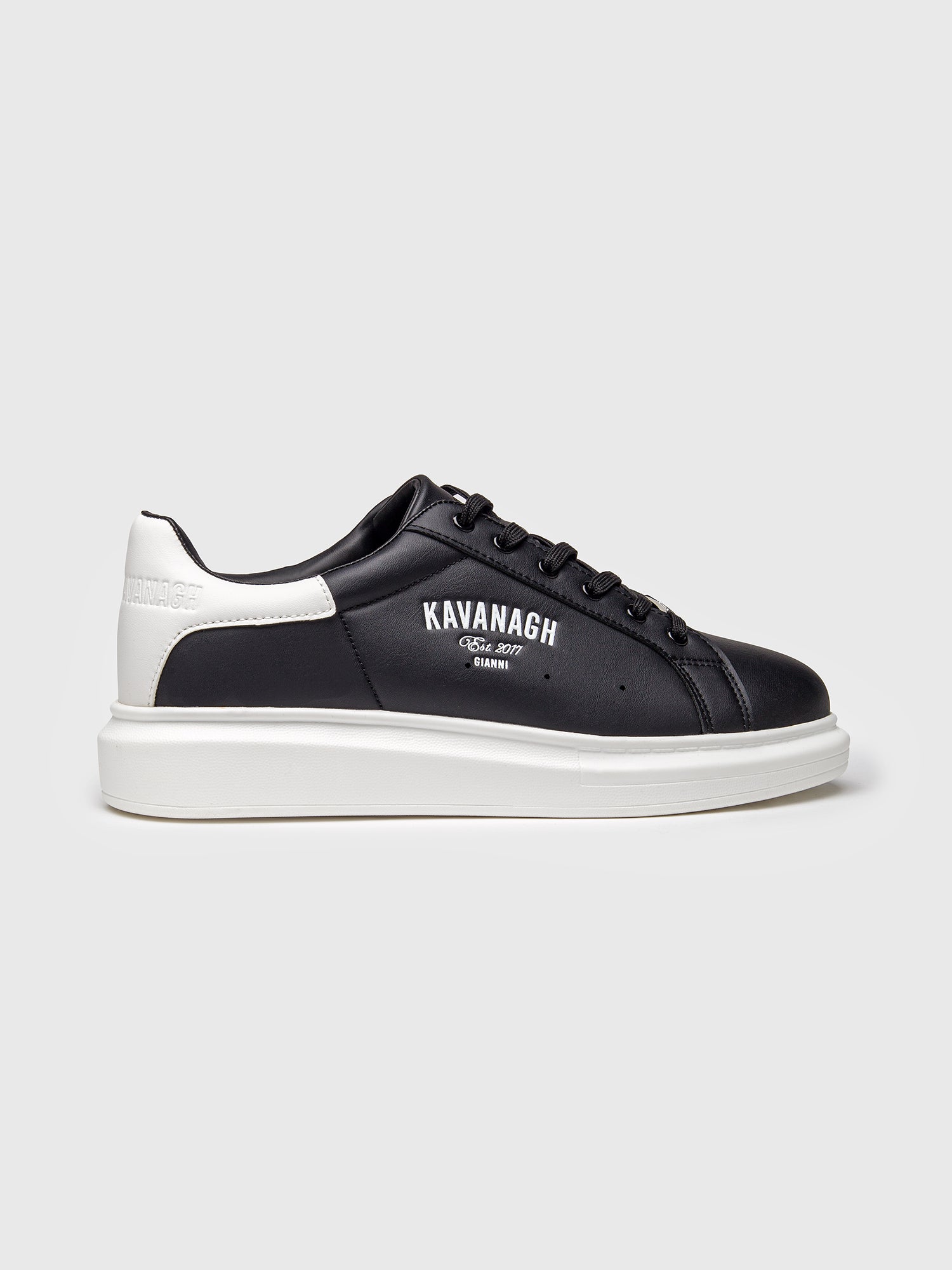 Black Statement Upscale Sneakers