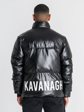 puffers / Black Statement Puffer Jacket