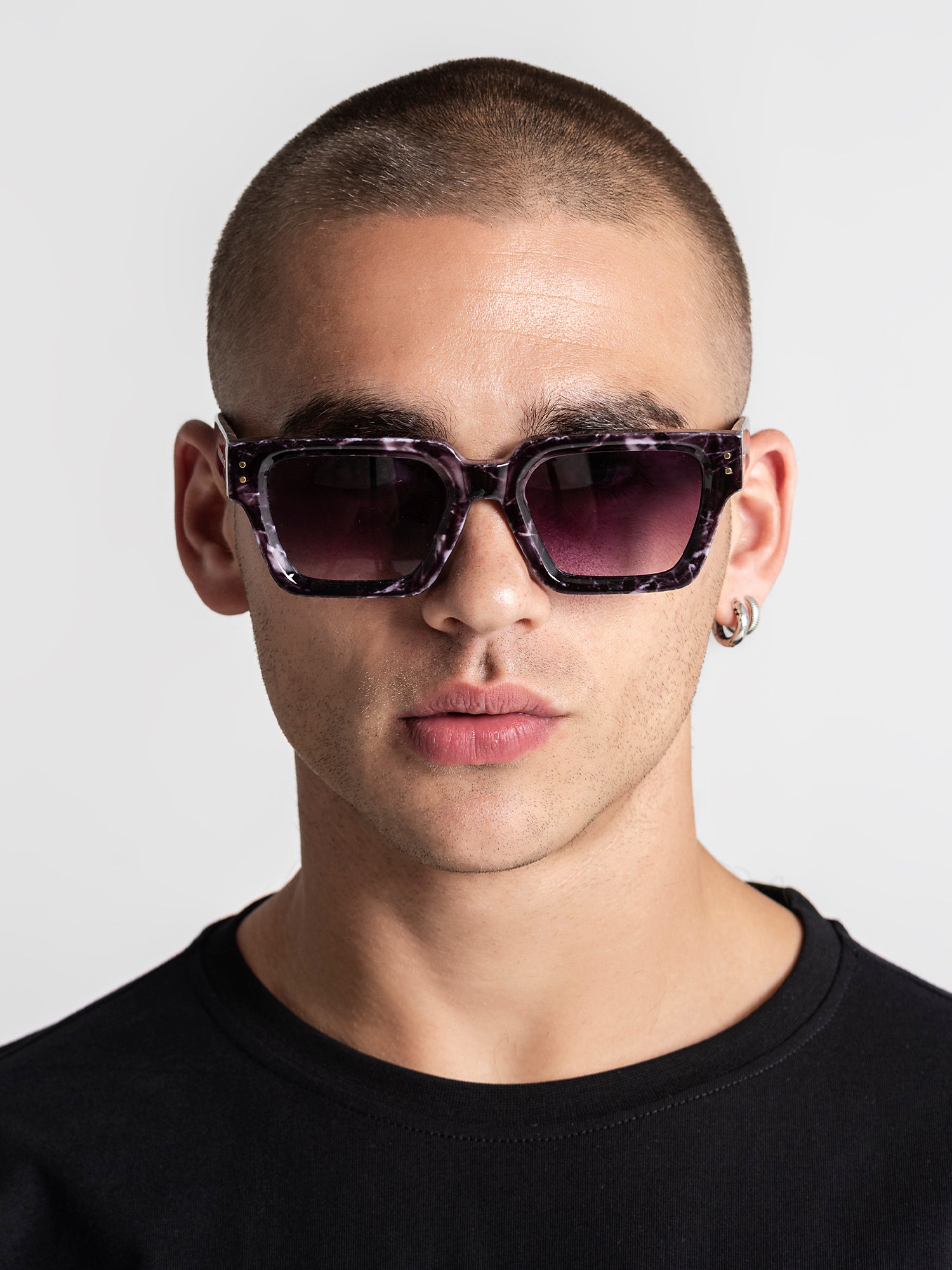 Black Marble Sunglasses