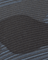 Close-up of textured dark blue fabric