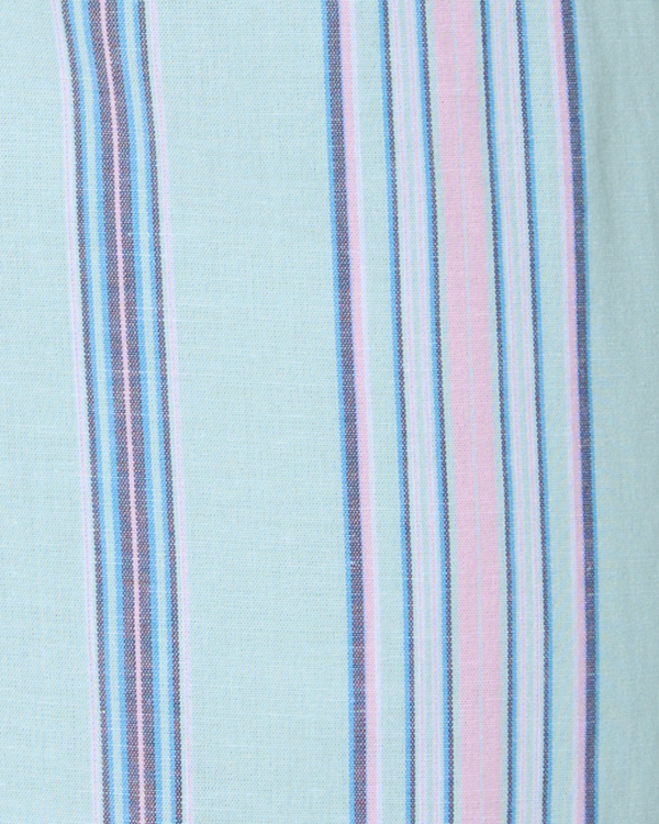 Swatch of Upbeat Stripe-Icy Shore