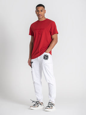 t-shirts / Burgundy Atelier Tee