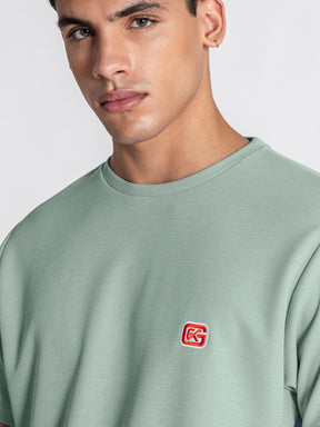 t-shirts / Green Grid Set