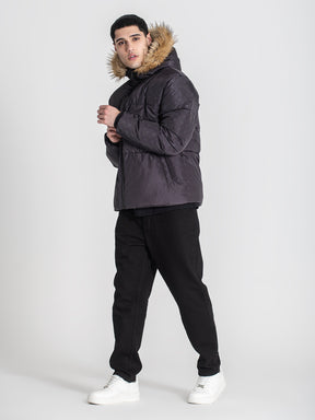 puffers / Black Logomania Puffer Jacket