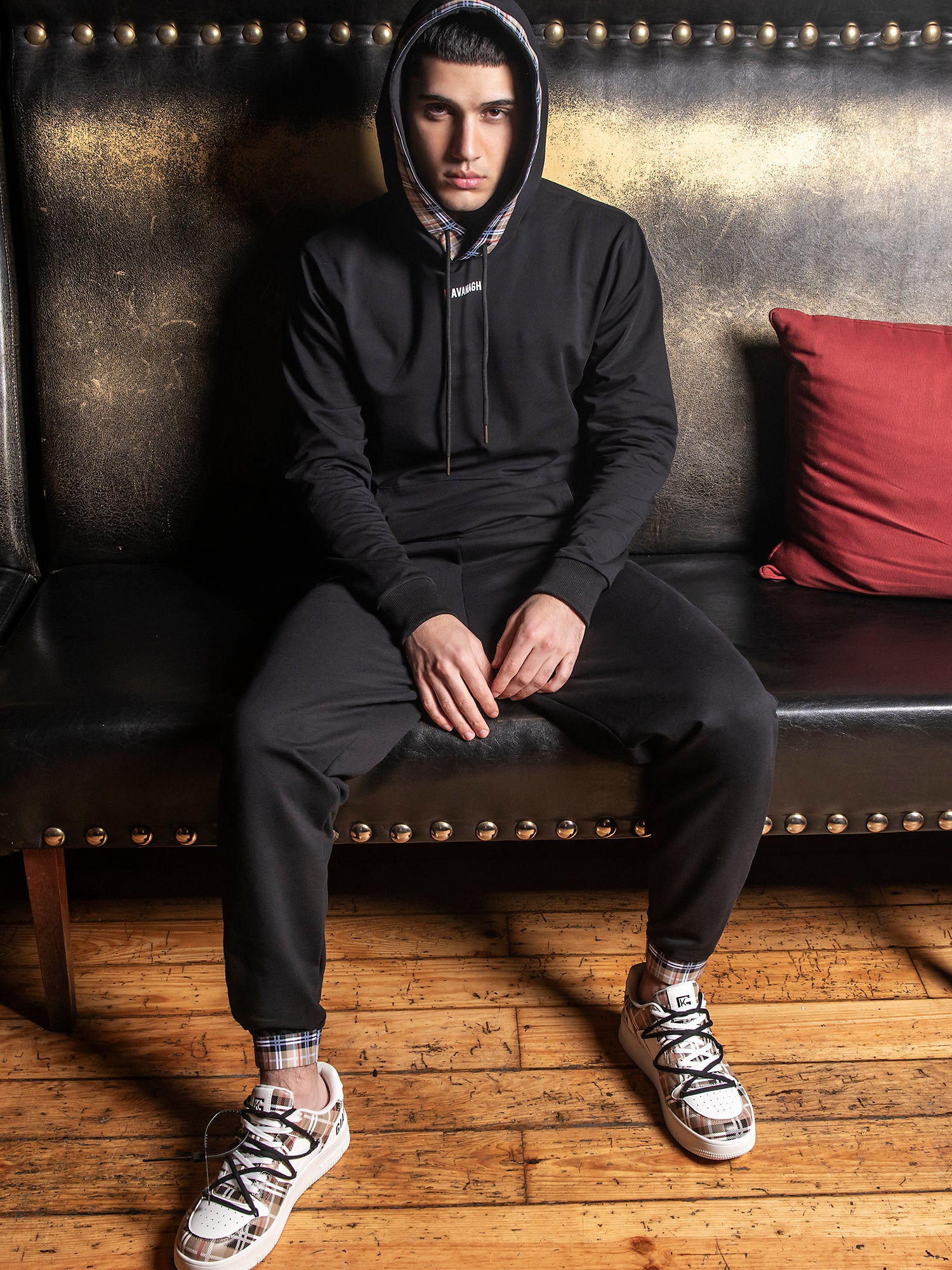 Black Lock Chino Shorts