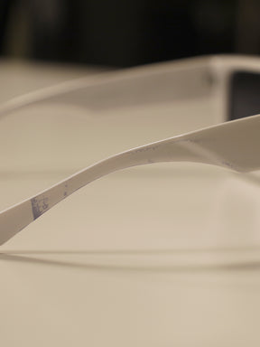 White Prisma Sunglasses