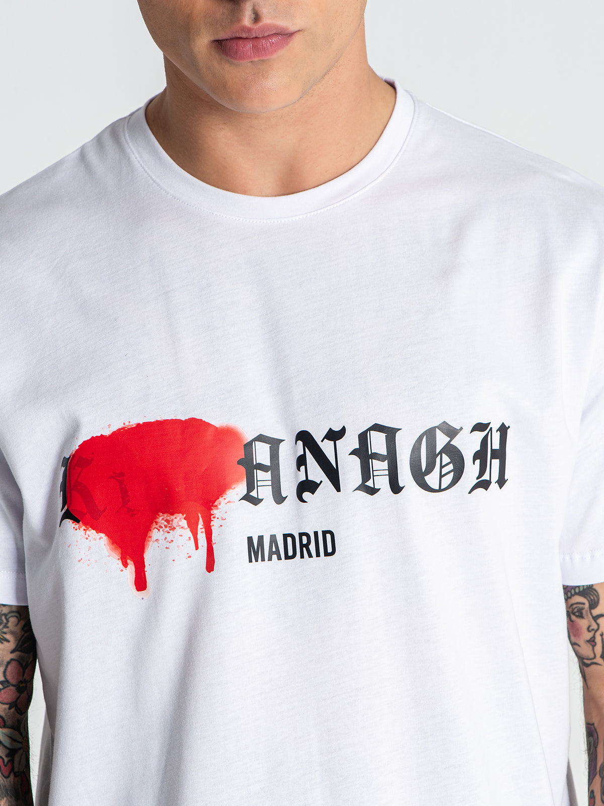 White Guerrilla Tee