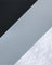 Swatch of 3 fabrics: black, grey and white