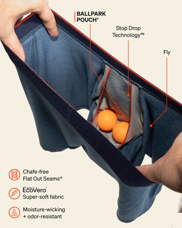 SAXX Underwear Vibe Xtra Trunk technology graphic