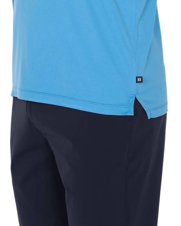 Technical Feature of Droptemp Dry Polo in Parisian Blue