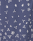 Blue fabric with white floral pattern