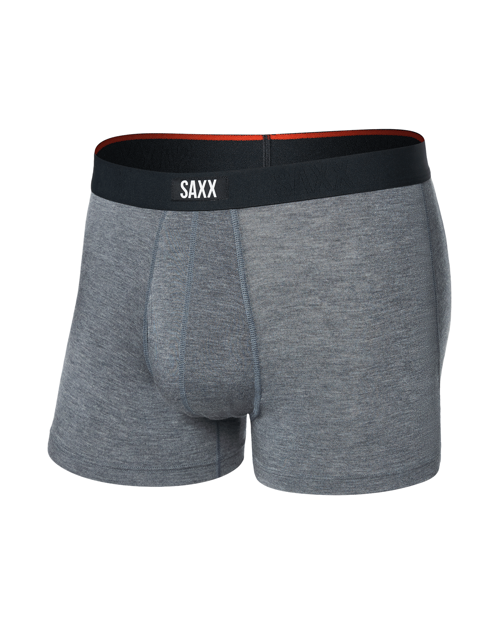 Front of Vibe Xtra Trunk Fly Dark Grey Heather