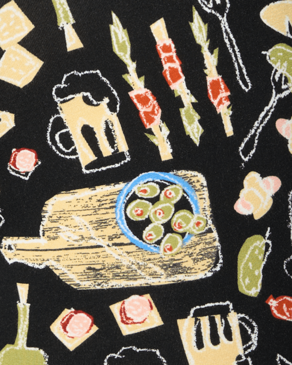 Swatch of Charcuterie-Black